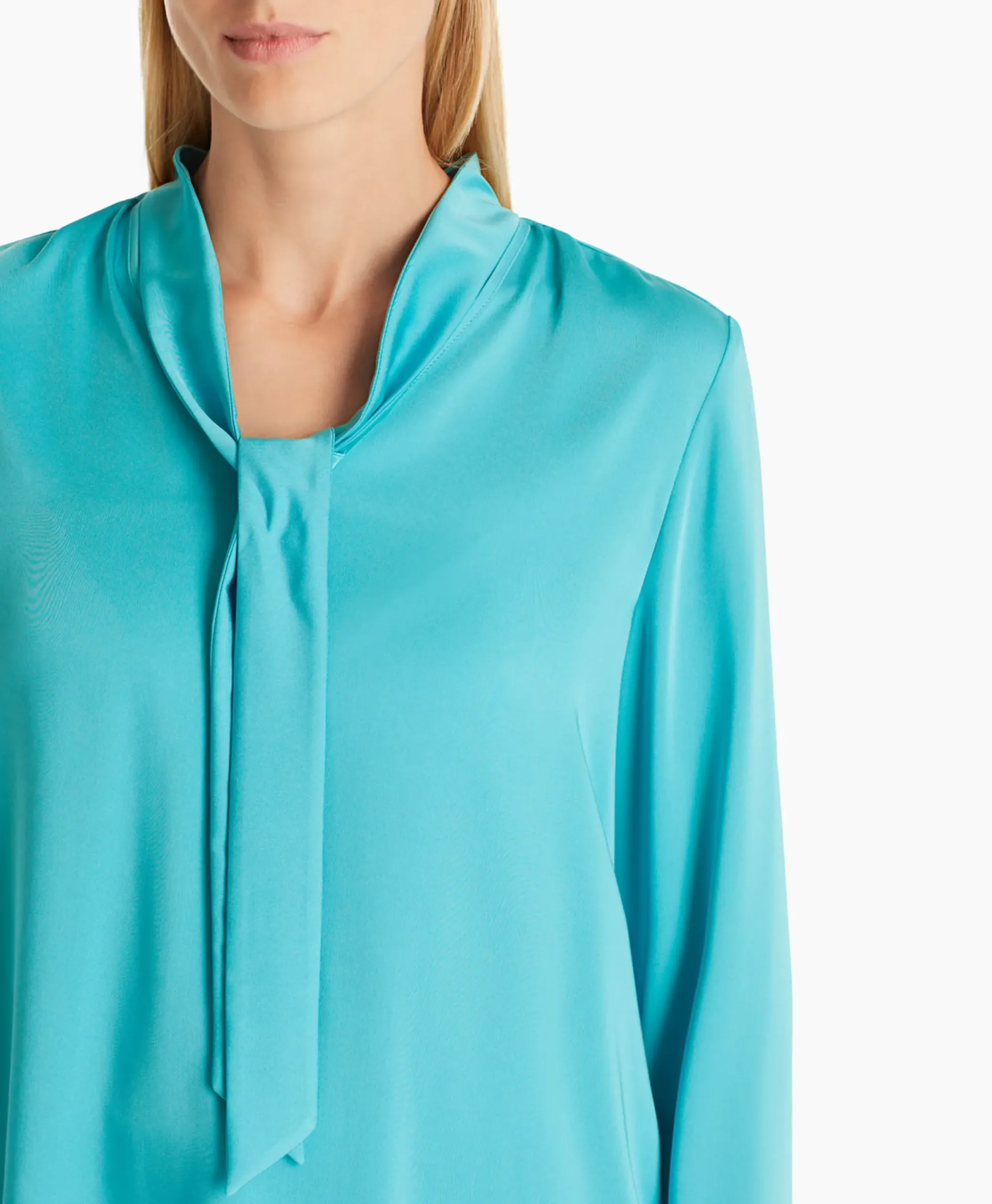 Blouses^Marccain Collectie Blouse Wc 51.17 W08 Turquoise