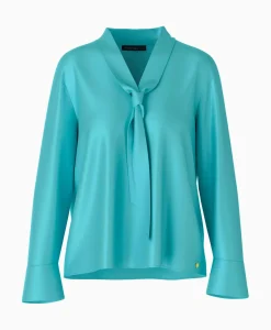 Blouses^Marccain Collectie Blouse Wc 51.17 W08 Turquoise