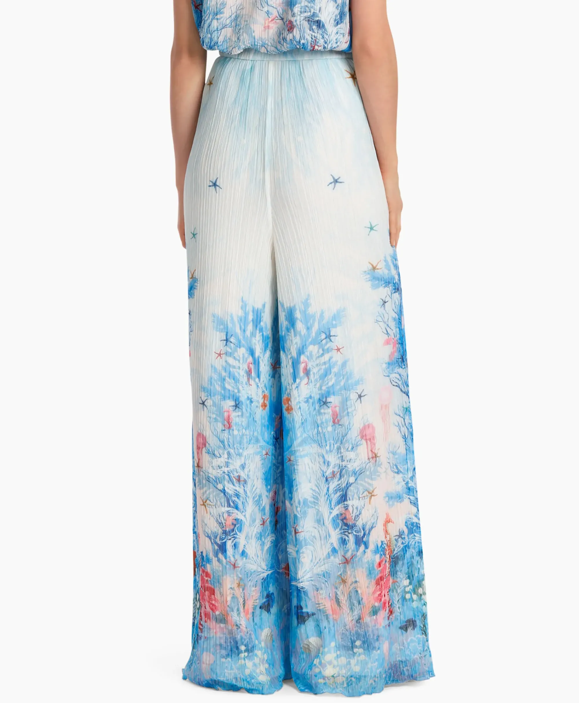 Broeken^Marccain Collectie Broek Wc 81.58 J83 Aqua