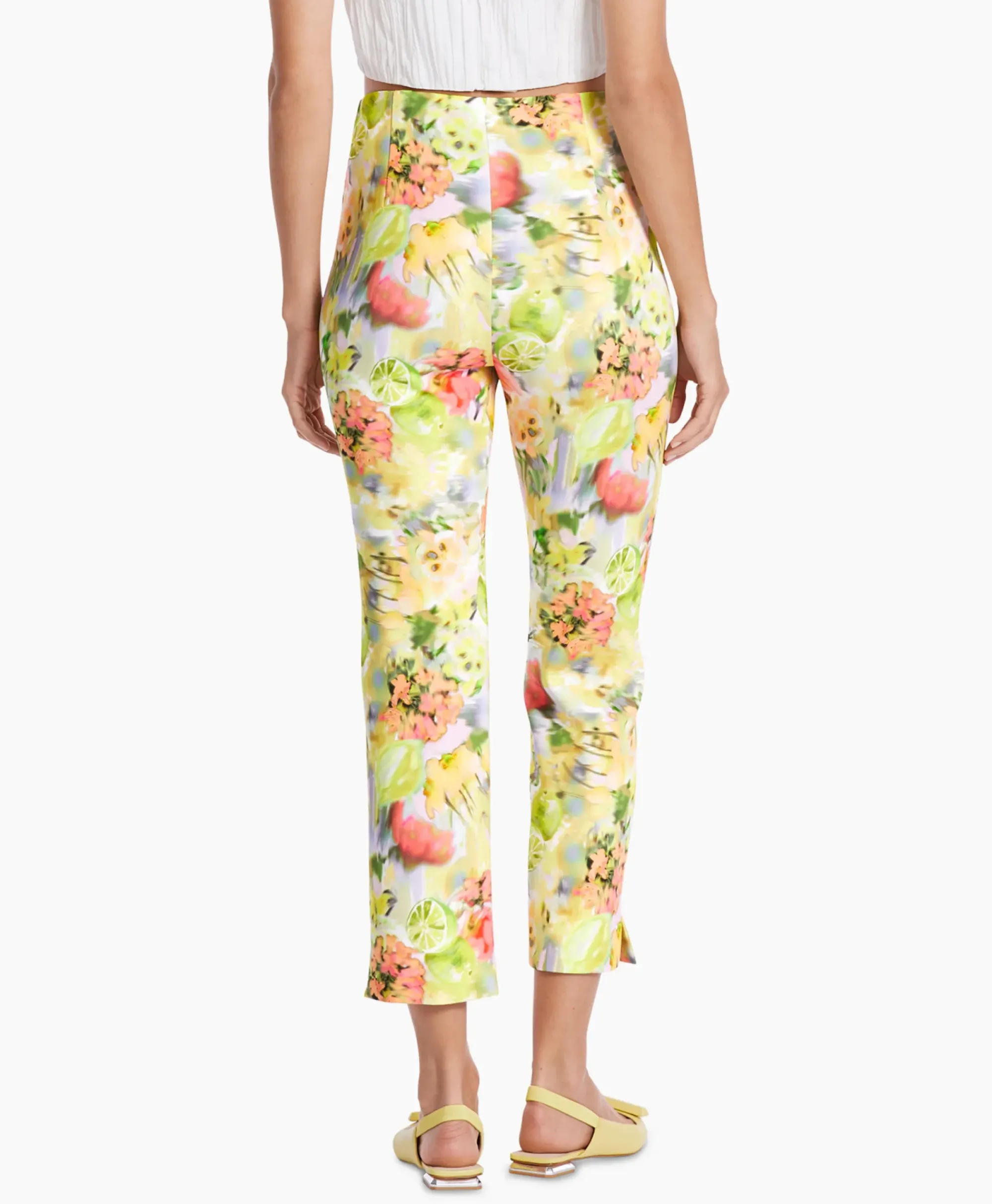 Broeken^Marccain Collectie Broek Wc 81.12 J21 Midden Geel