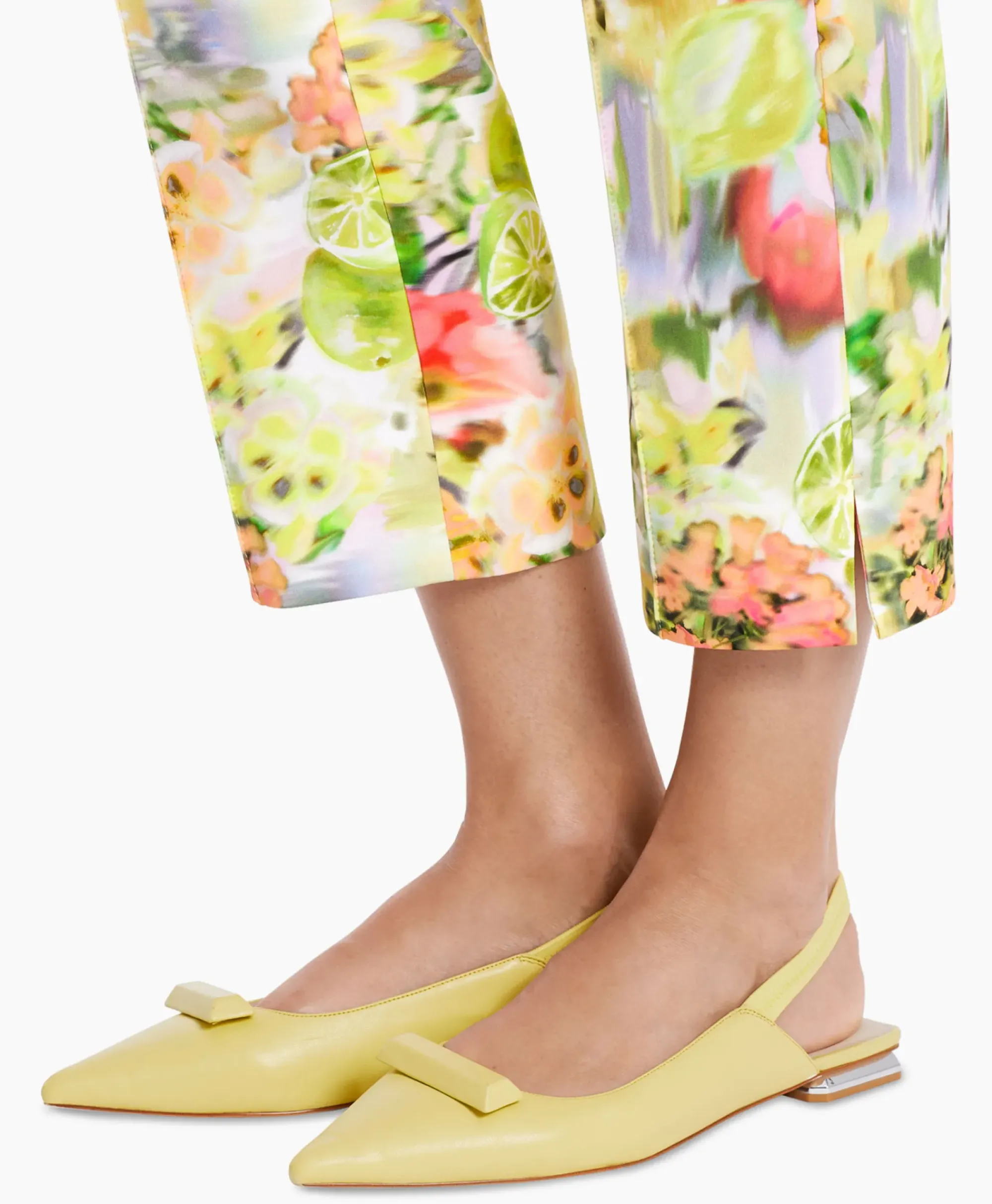 Broeken^Marccain Collectie Broek Wc 81.12 J21 Midden Geel