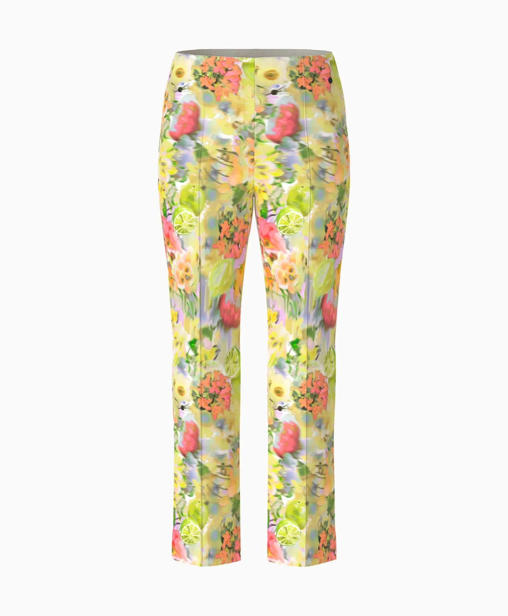 Broeken^Marccain Collectie Broek Wc 81.12 J21 Midden Geel