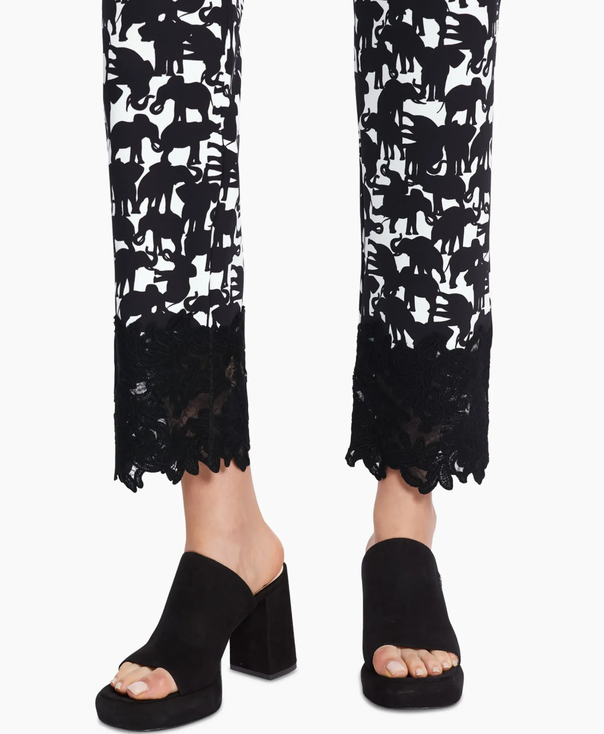 Broeken^Marccain Collectie Broek Wc 81.02 J10 Zwart