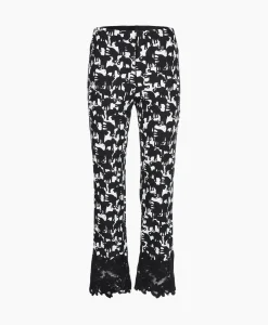 Broeken^Marccain Collectie Broek Wc 81.02 J10 Zwart