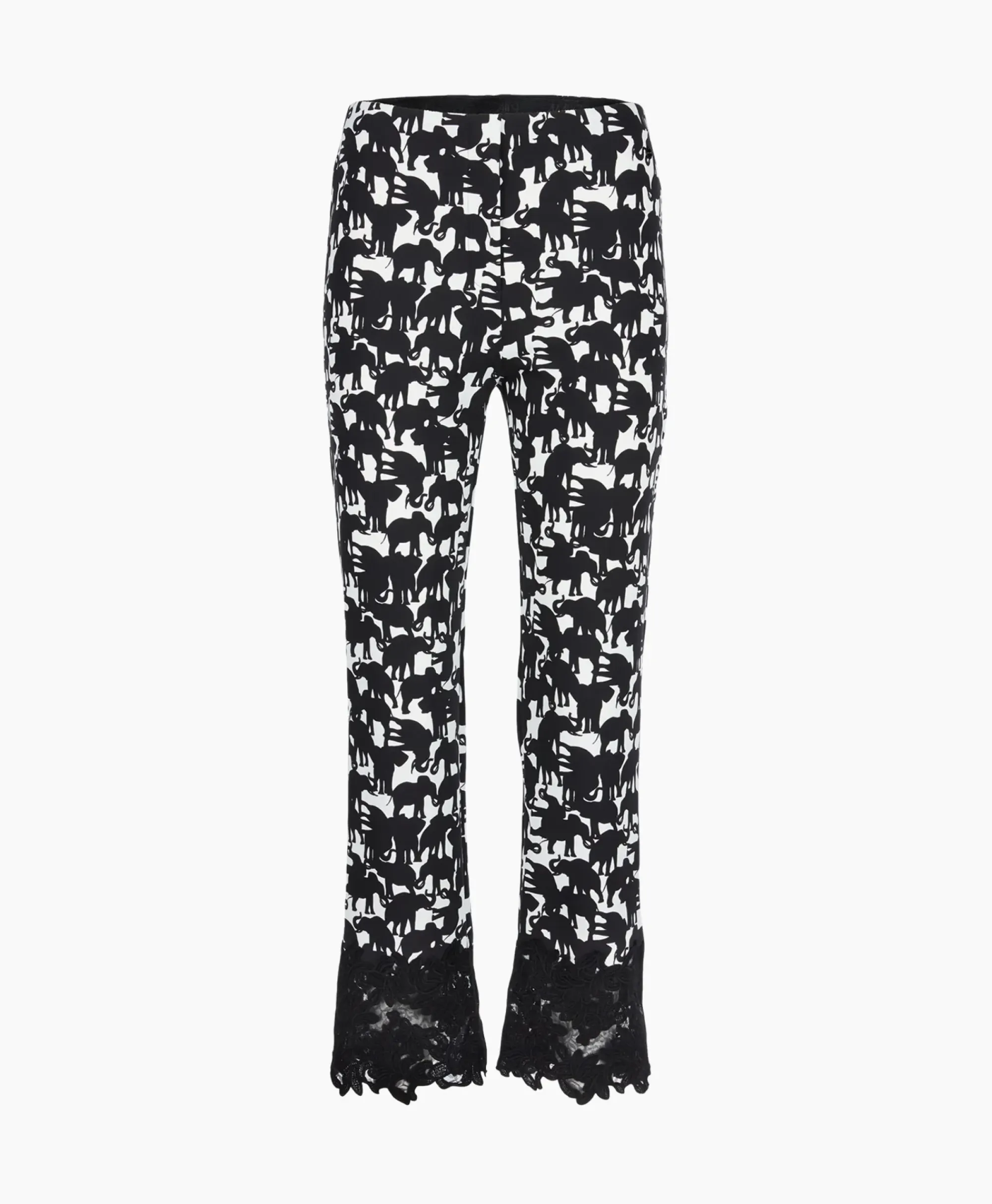 Broeken^Marccain Collectie Broek Wc 81.02 J10 Zwart