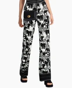 Broeken^Marccain Collectie Broek Wc 81.04 M03 Print + 2 Kleurig