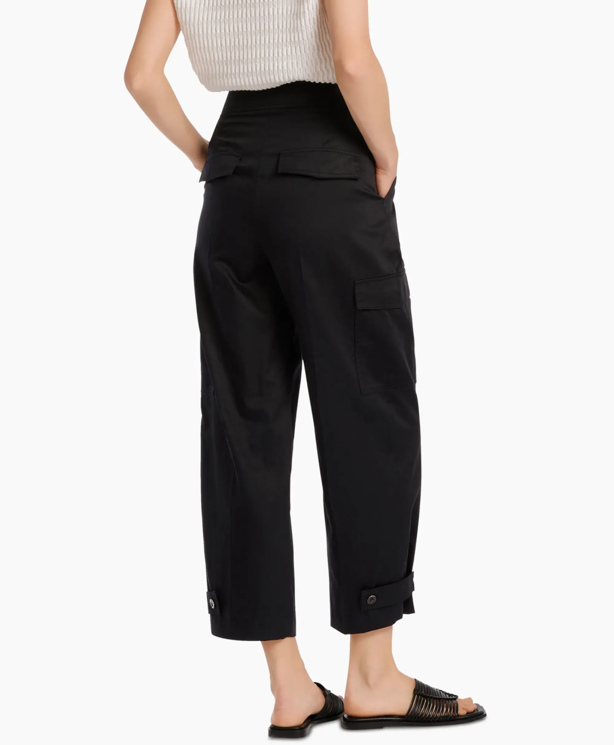 Broeken^Marccain Collectie Broek Wc 81.49 W35 Zwart