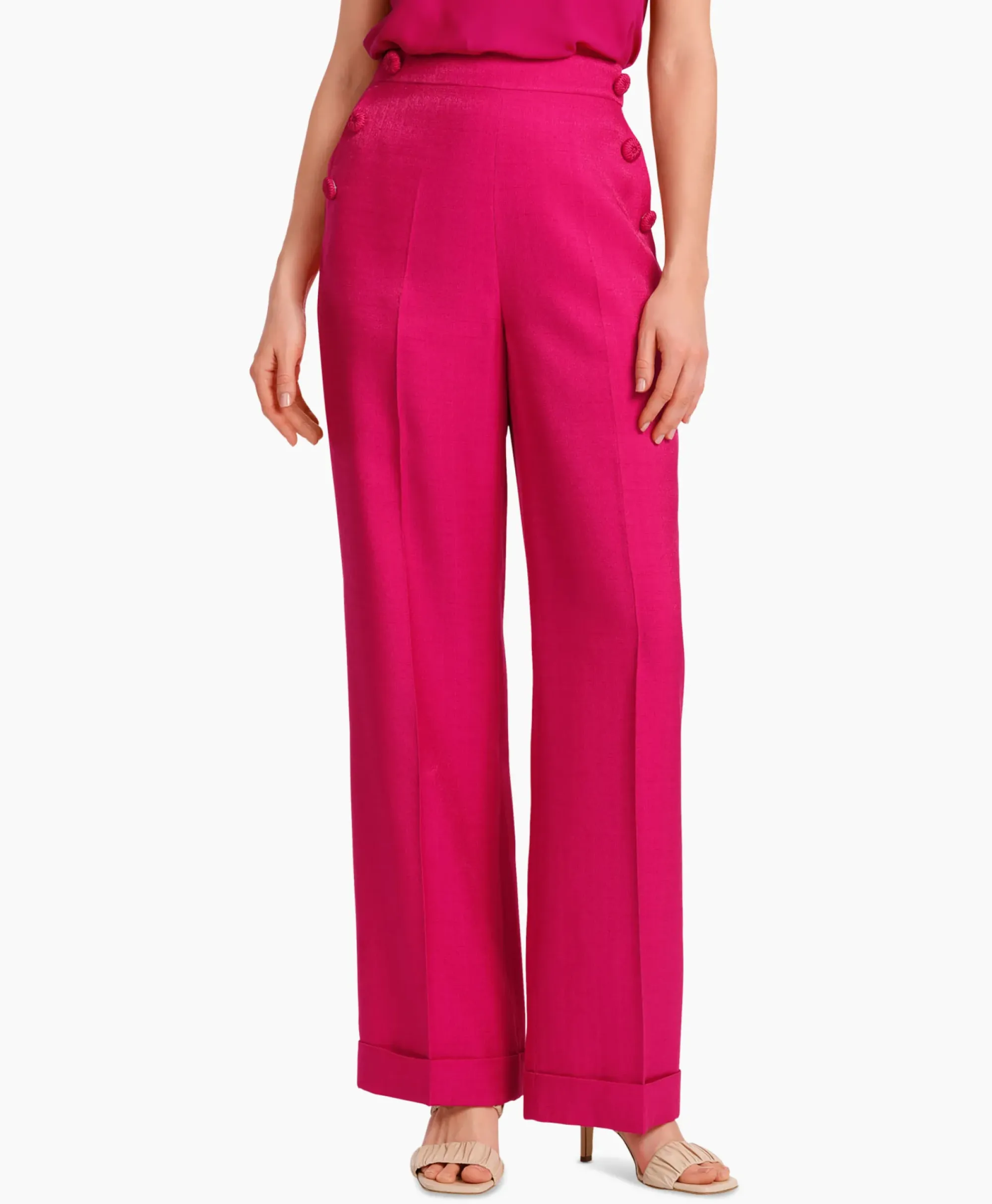 Broeken^Marccain Collectie Broek Wc 81.46 W84 Print + 2 Kleurig