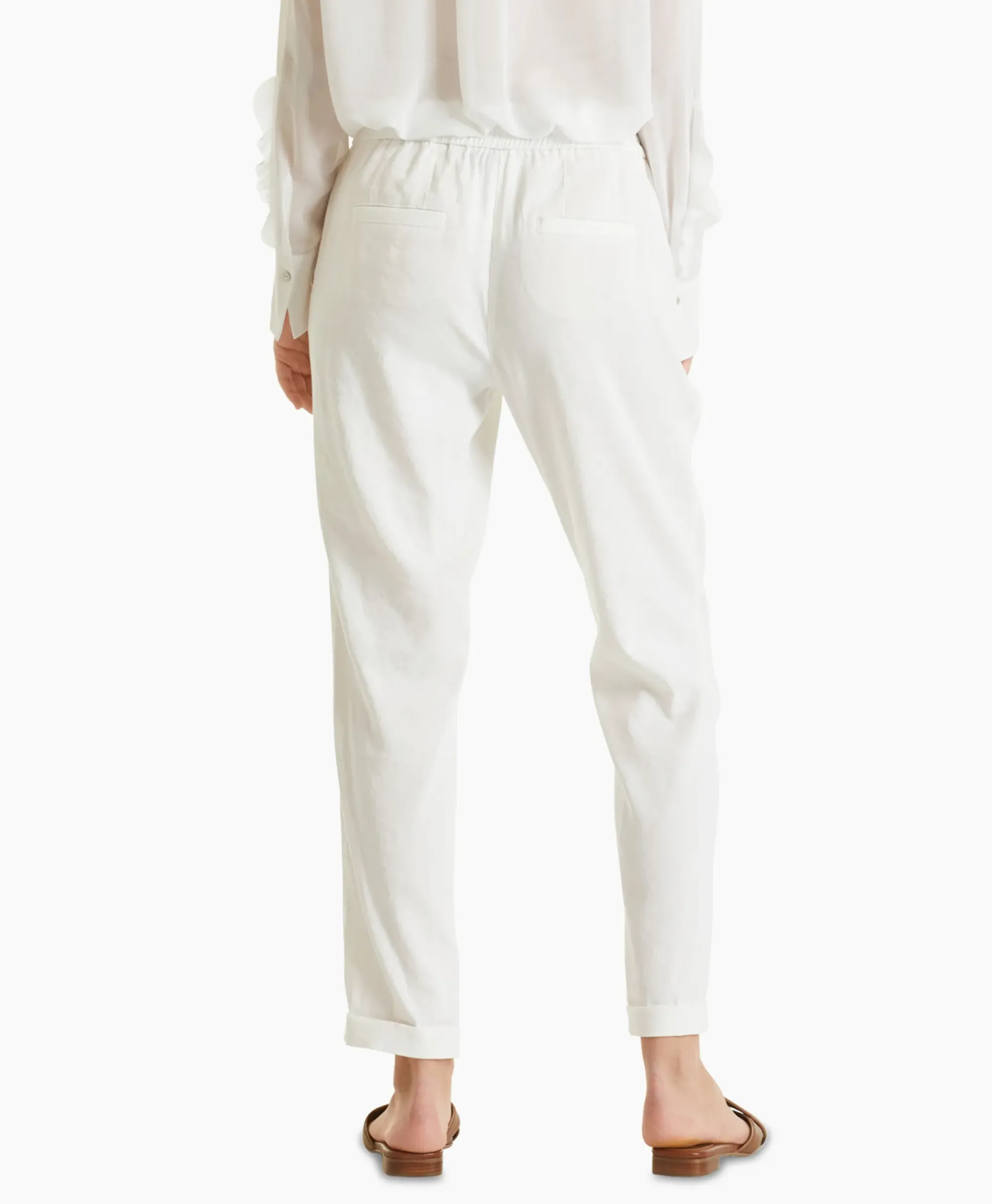 Broeken^Marccain Collectie Broek Wc 81.59 W47 Off White