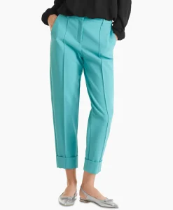 Broeken^Marccain Collectie Broek Wc 81.13 W22 Turquoise