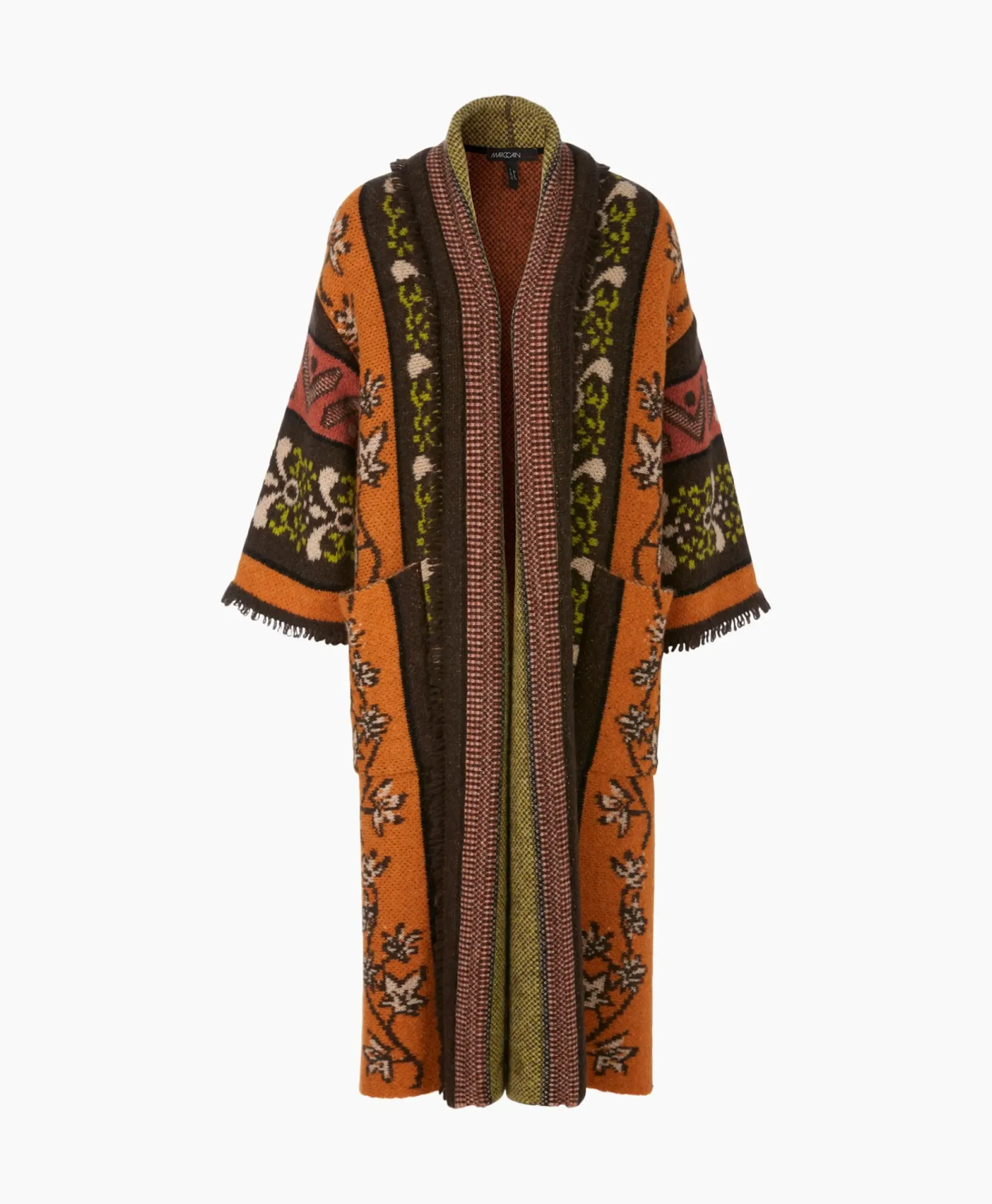 Vesten^Marccain Collectie Coat Vc 11.06 M23 Geel
