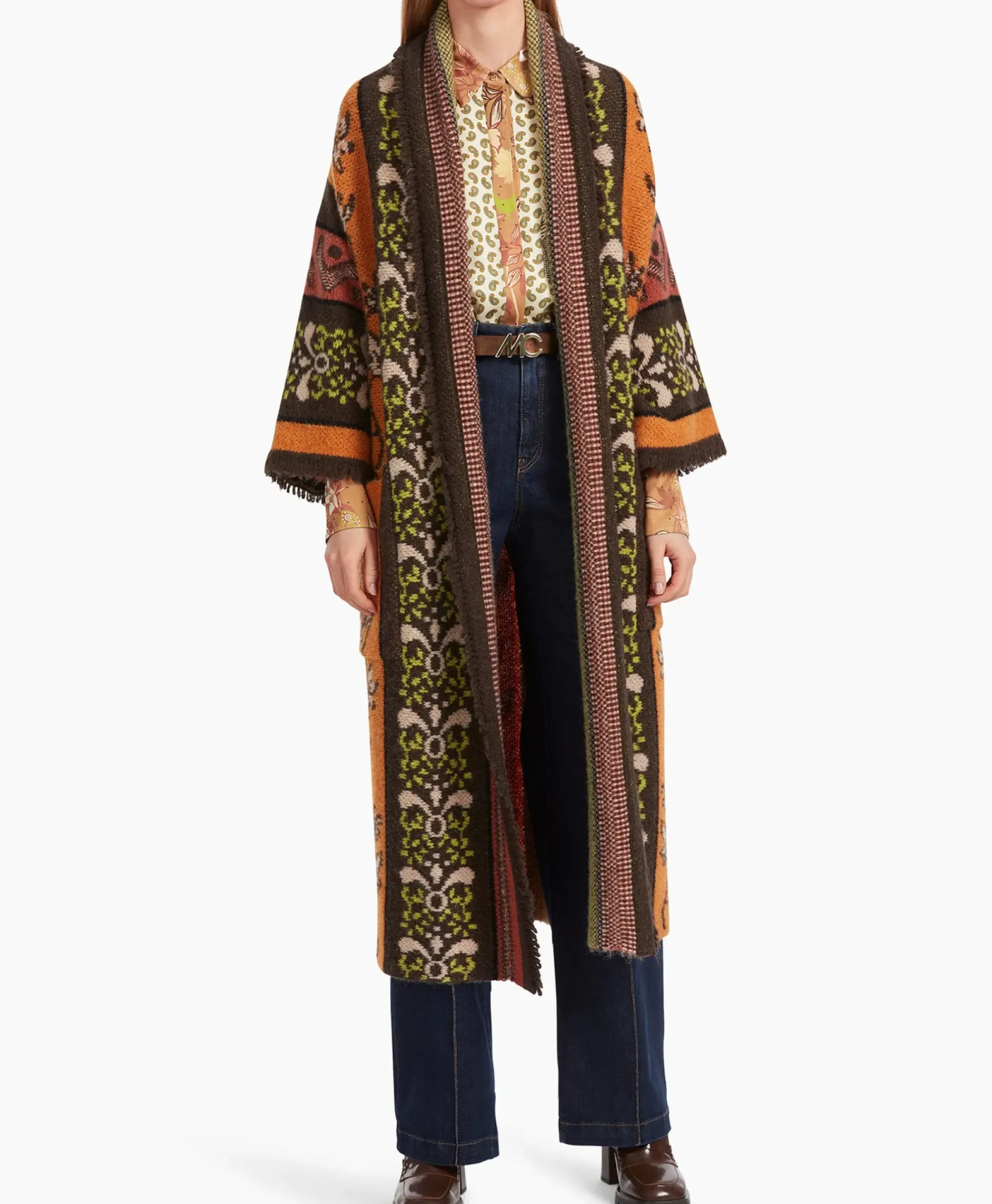 Vesten^Marccain Collectie Coat Vc 11.06 M23 Geel