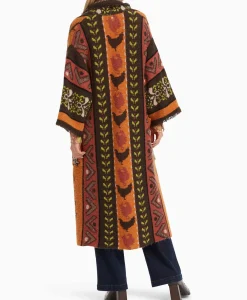 Vesten^Marccain Collectie Coat Vc 11.06 M23 Geel