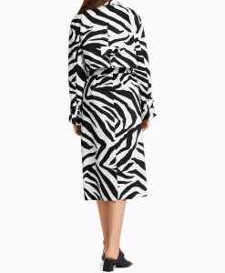 Jassen^Marccain Collectie Coat Wc 11.03 W11 Print + 2 Kleurig