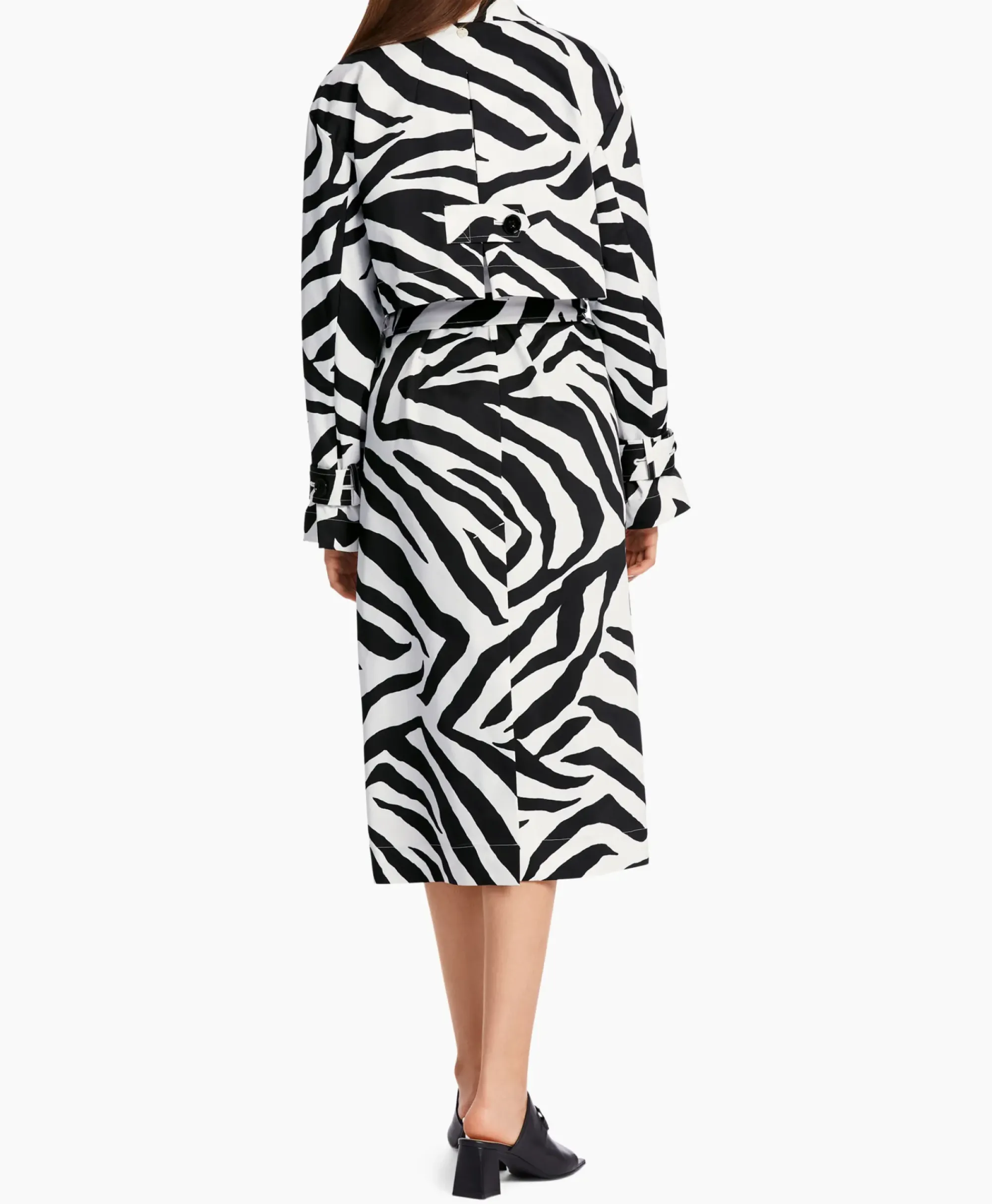 Jassen^Marccain Collectie Coat Wc 11.03 W11 Print + 2 Kleurig