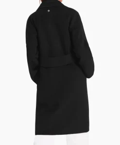 Jassen^Marccain Collectie Coat Wc 11.02 W33 Zwart