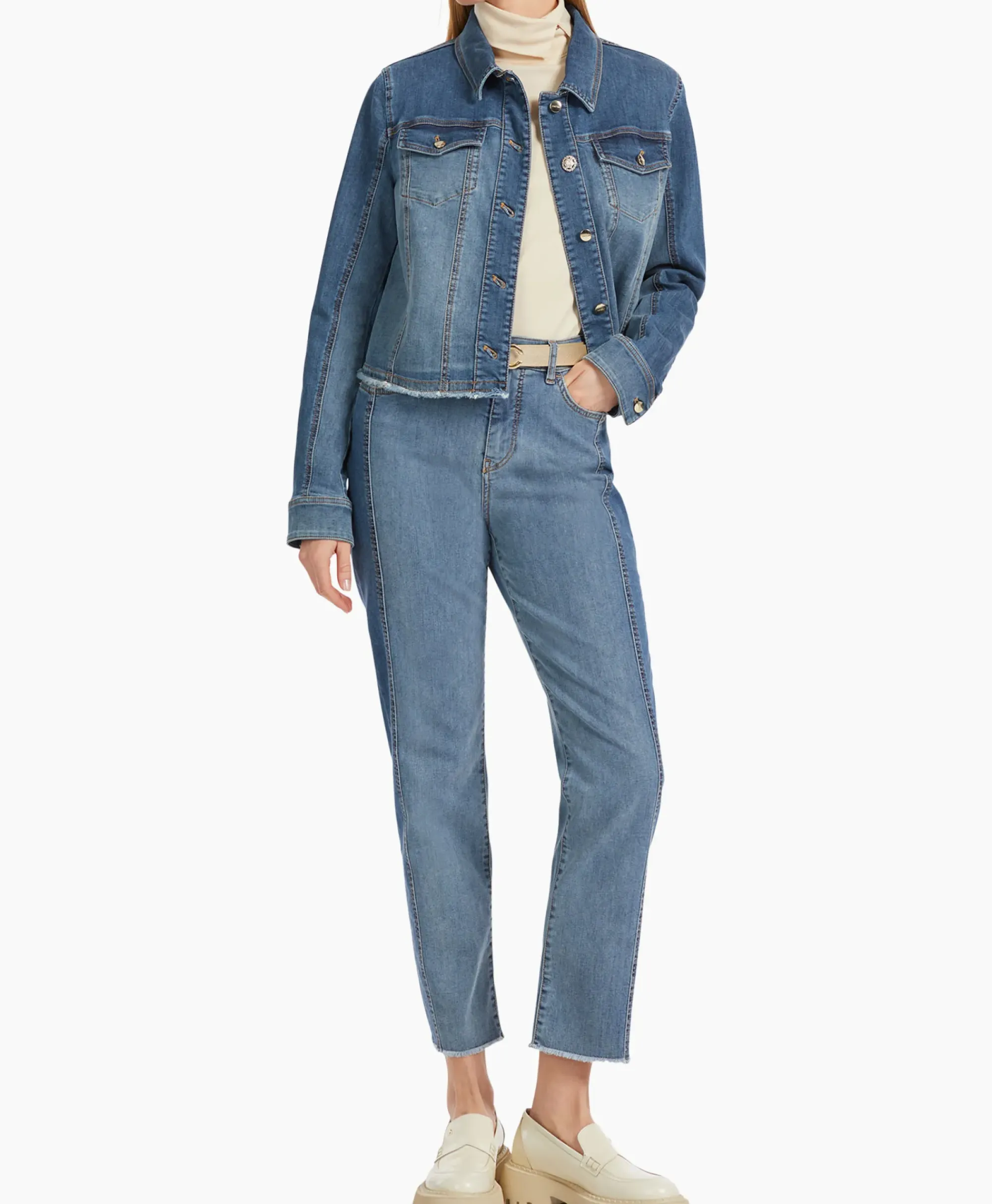 Jassen^Marccain Collectie Jack Vc 31.04 D08 Blauw