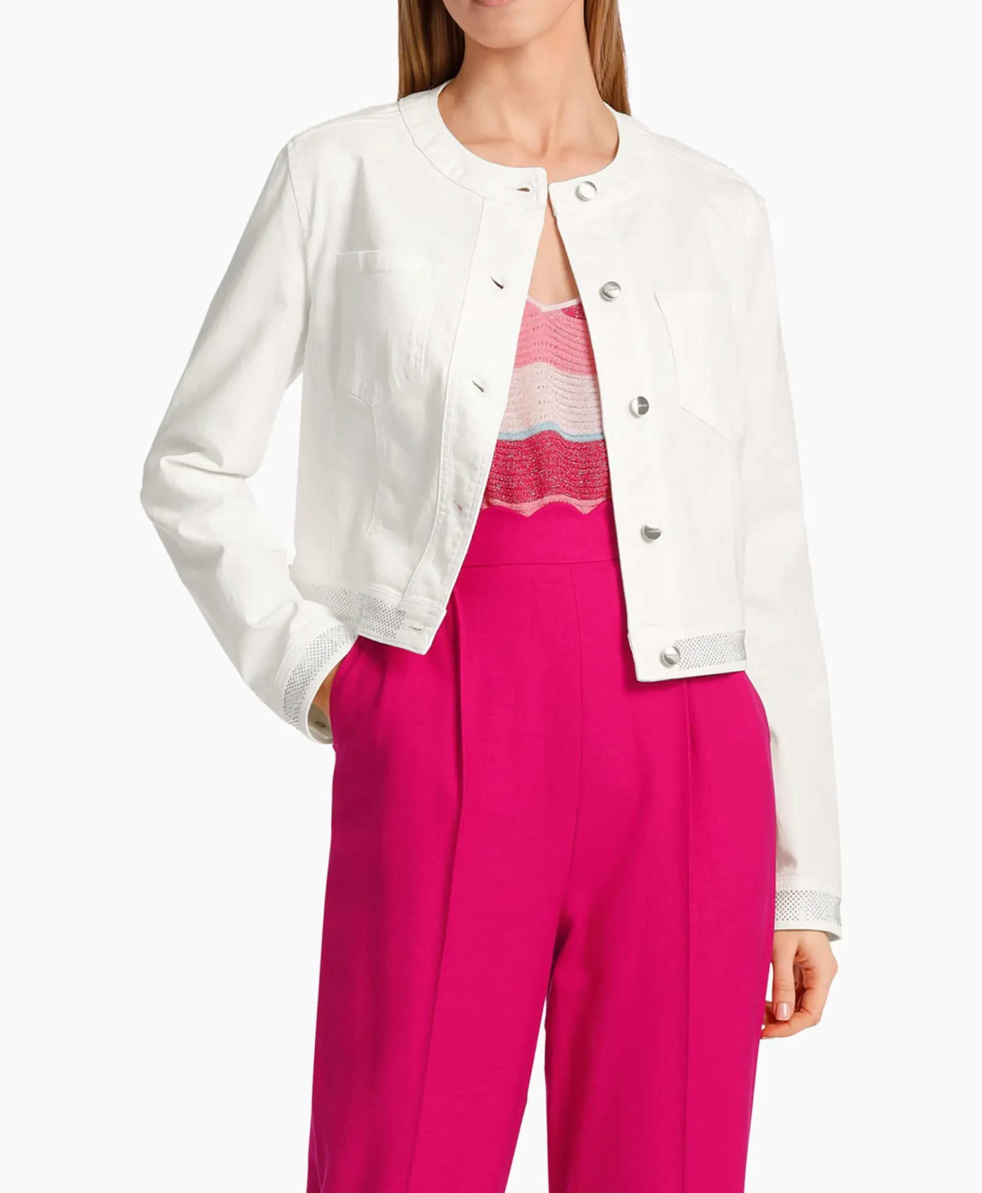 Jassen^Marccain Collectie Jack Wc 31.19 D08 Off White