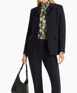 Blazers^Marccain Collectie Jack Wc 31.08 J09 Midden Blauw