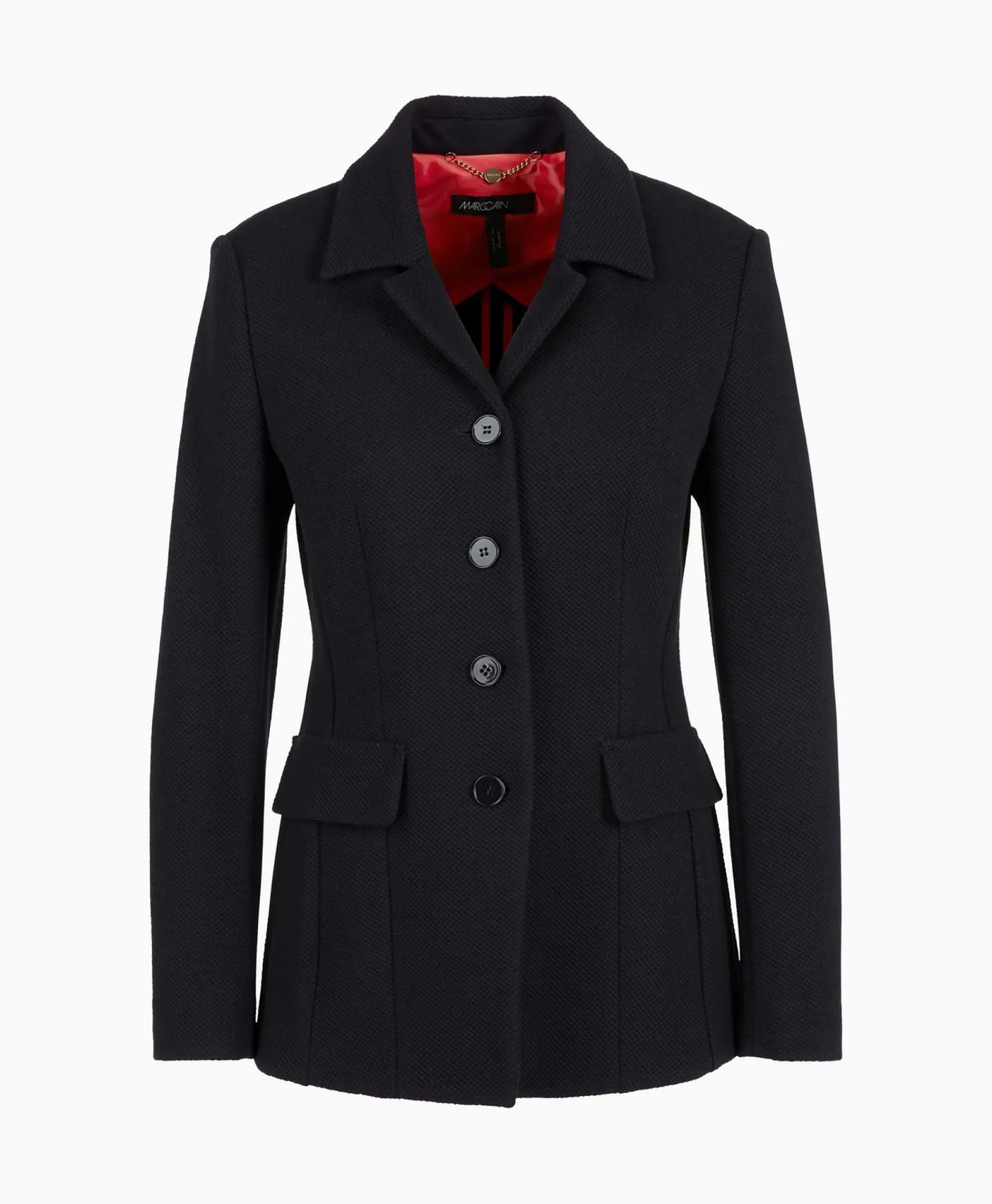Blazers^Marccain Collectie Jack Wc 31.08 J09 Midden Blauw