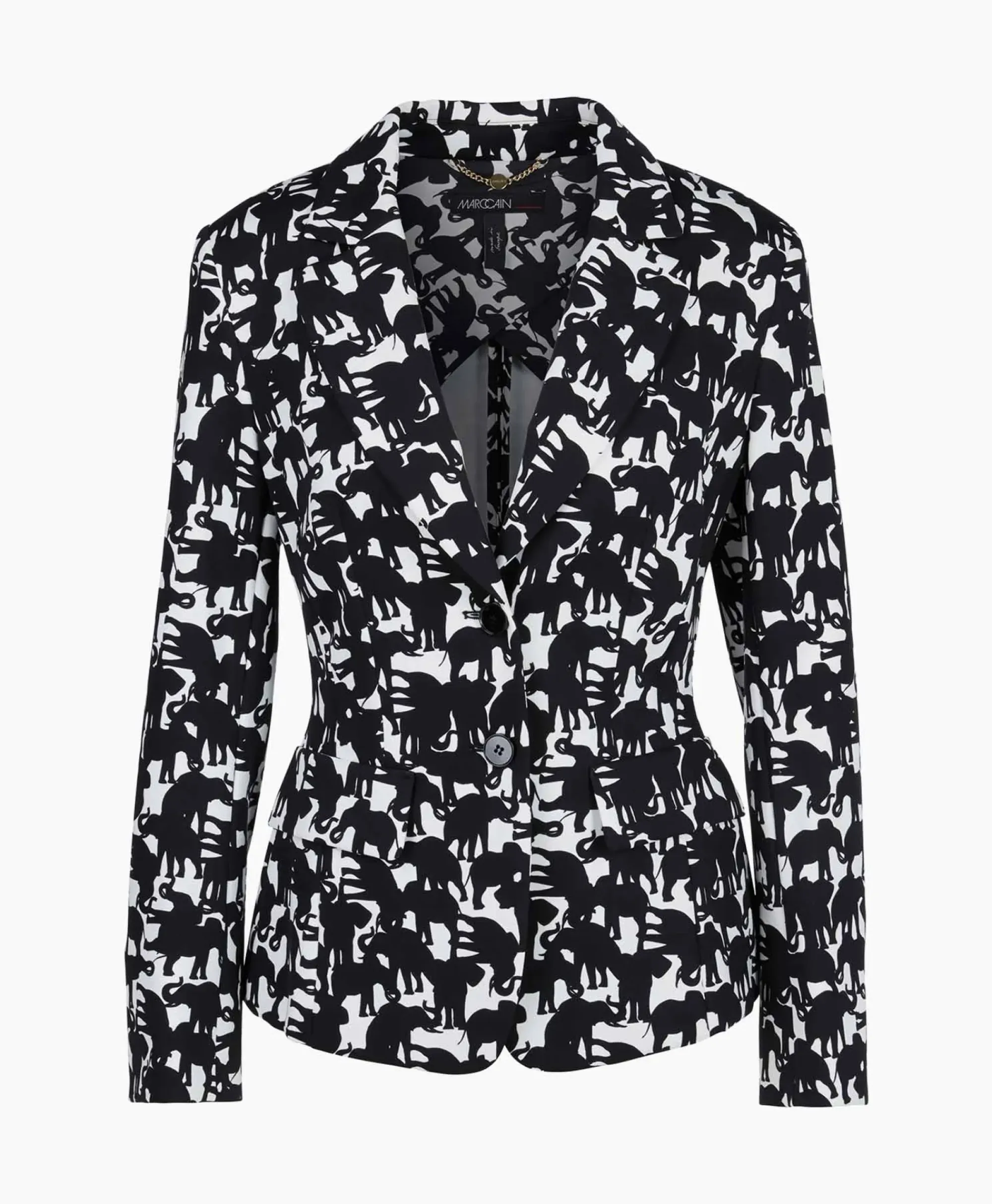 Blazers^Marccain Collectie Jasje Wc 34.11 J10 Zwart