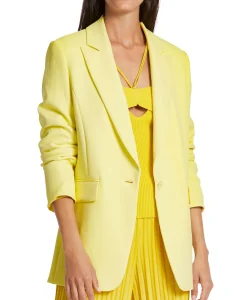 Blazers^Marccain Collectie Jasje Wc 34.12 W03 Midden Geel