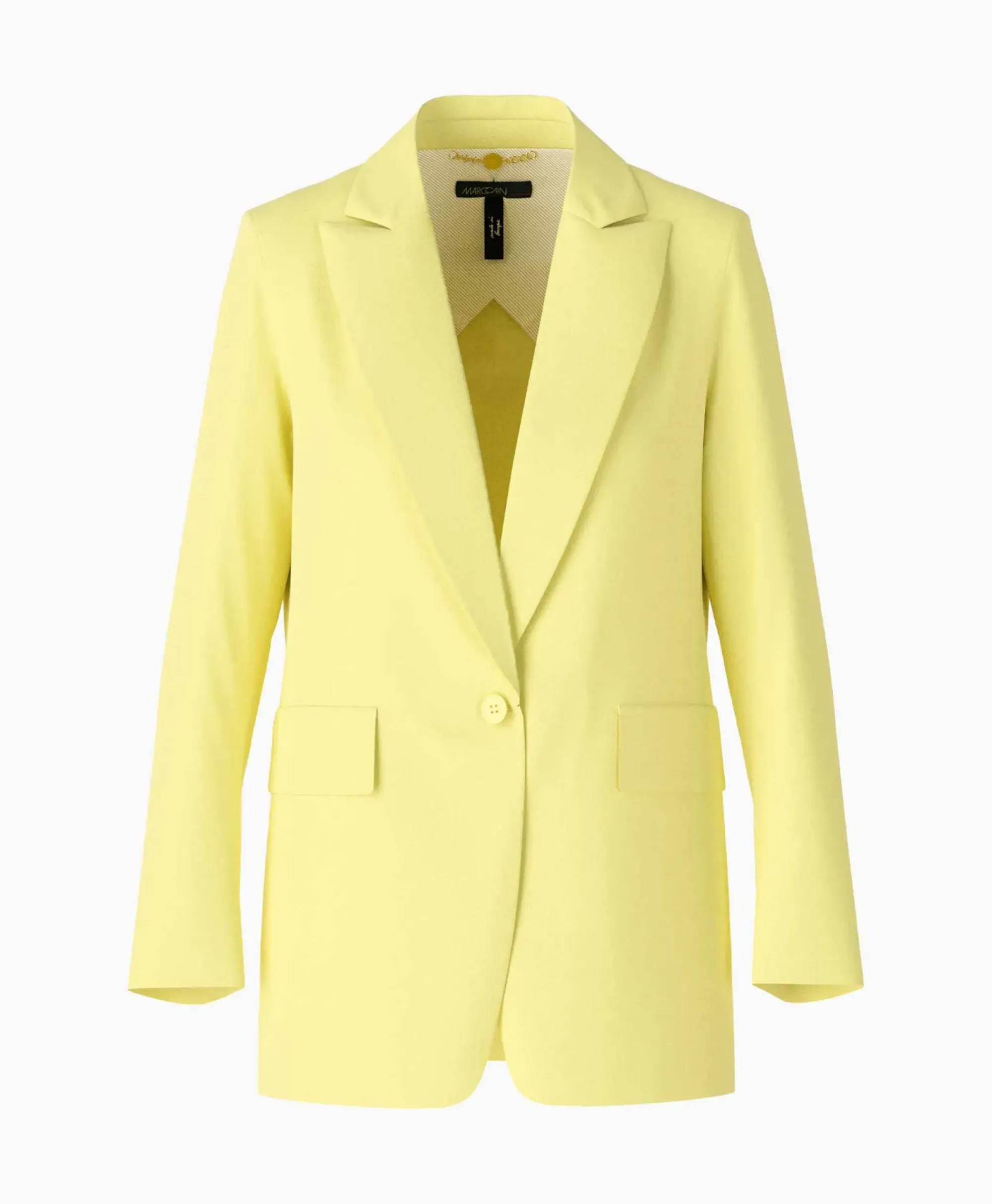 Blazers^Marccain Collectie Jasje Wc 34.12 W03 Midden Geel