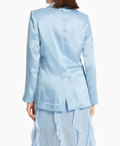Blazers^Marccain Collectie Jasje Wc 34.20 W46 Licht Blauw