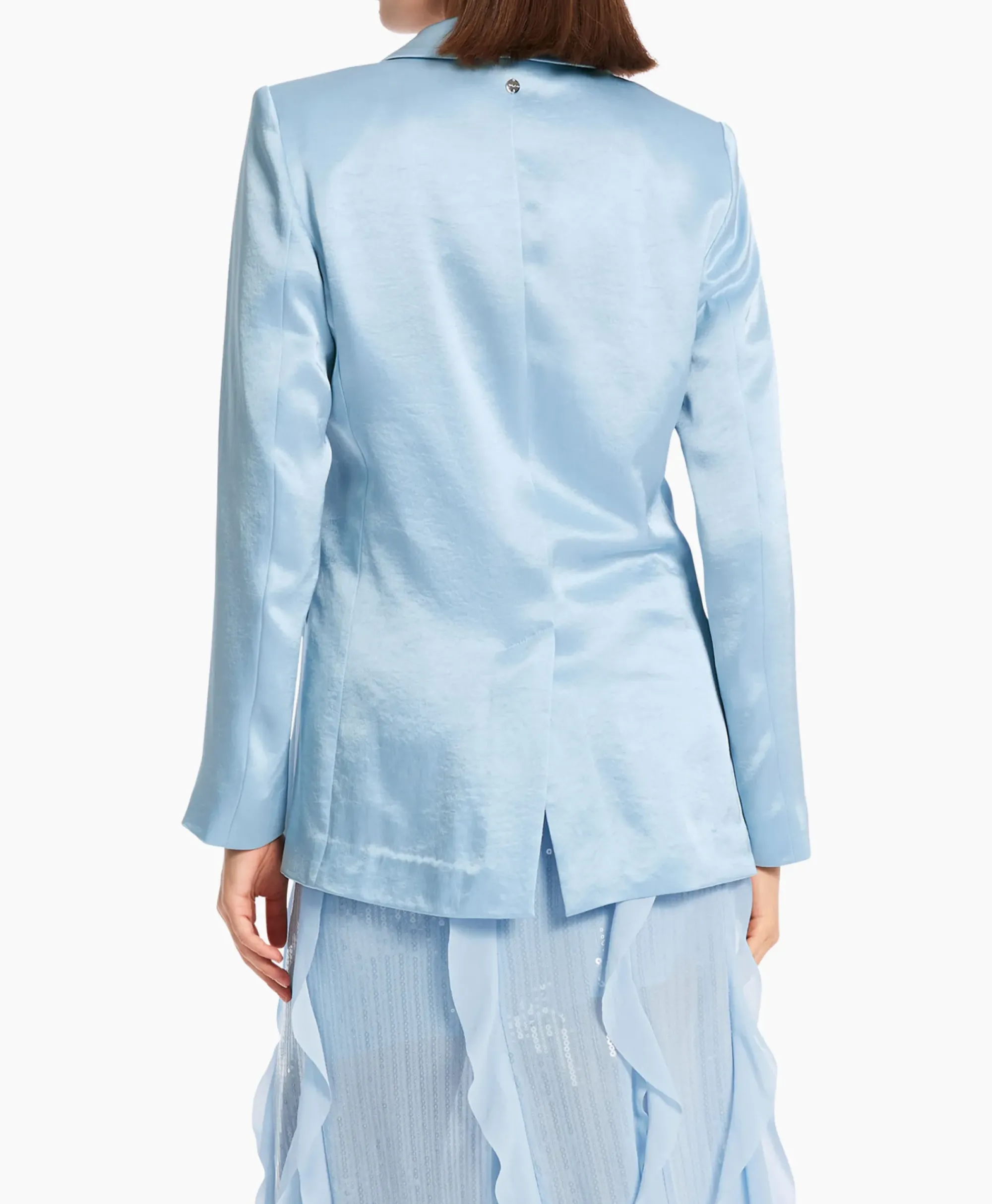 Blazers^Marccain Collectie Jasje Wc 34.20 W46 Licht Blauw