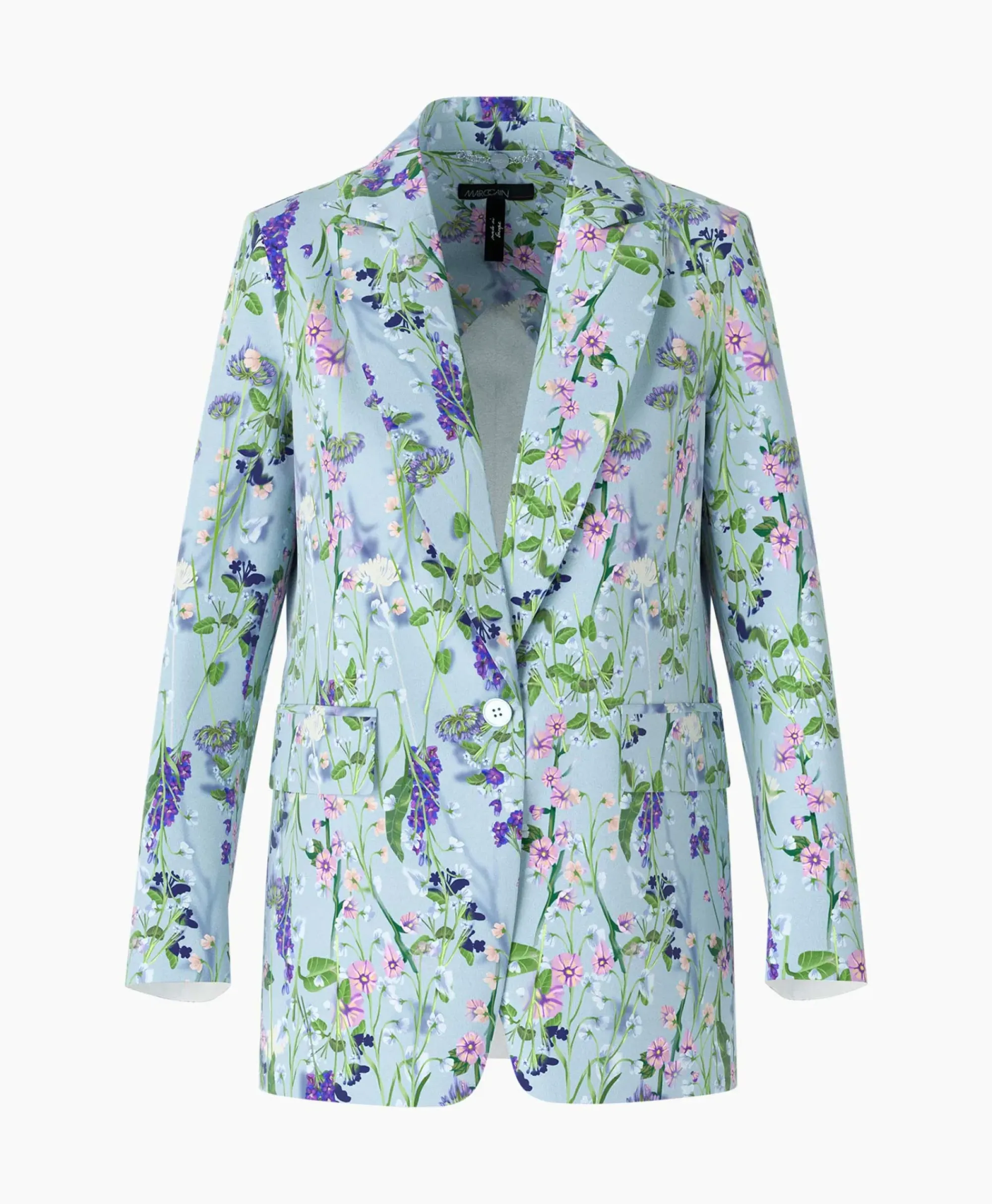 Blazers^Marccain Collectie Jasje Wc 34.12 W21 Licht Blauw