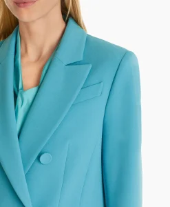 Blazers^Marccain Collectie Jasje Wc 34.15 W22 Turquoise