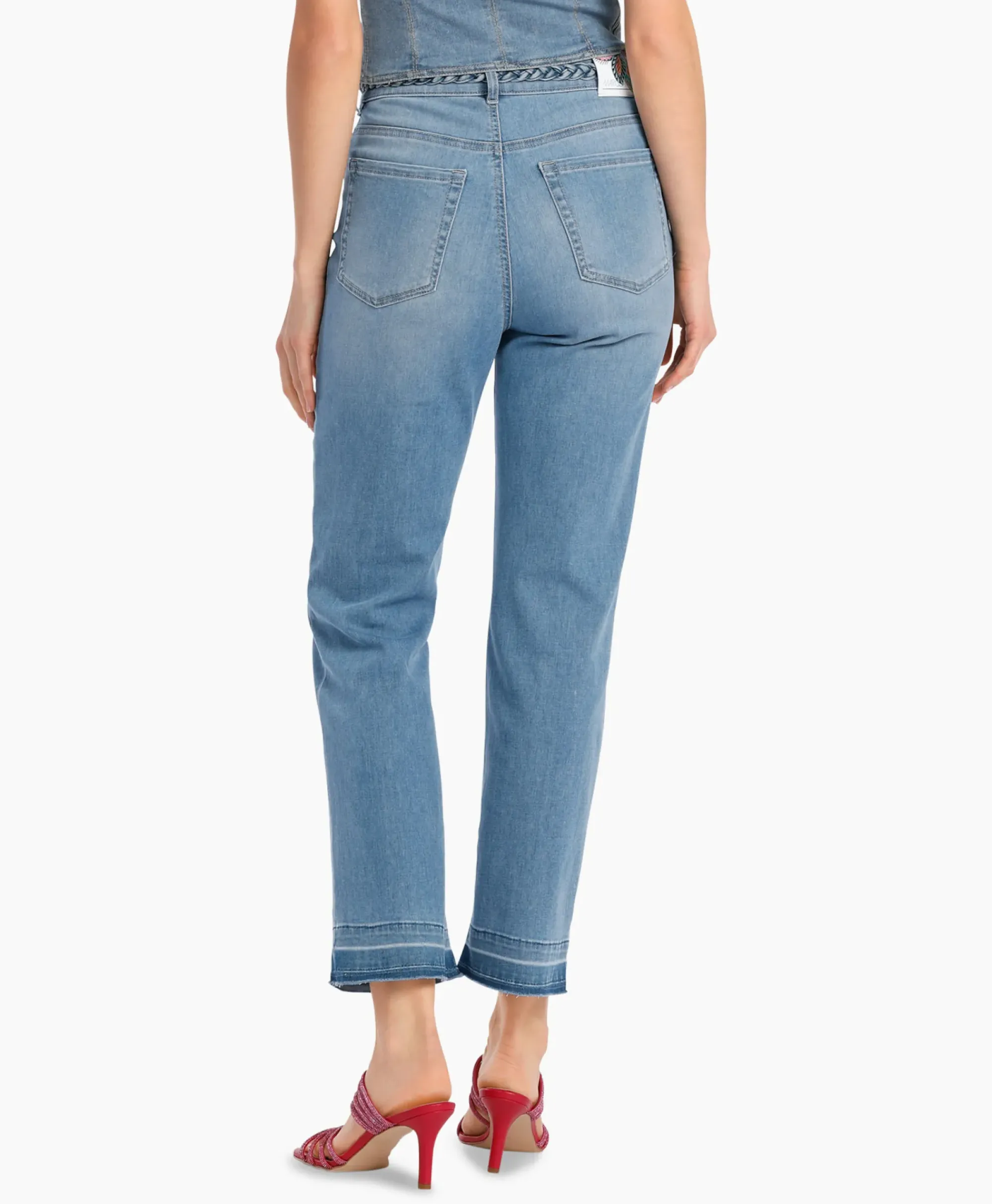 Broeken^Marccain Collectie Jeans Wc 82.21 D65 Licht Blauw