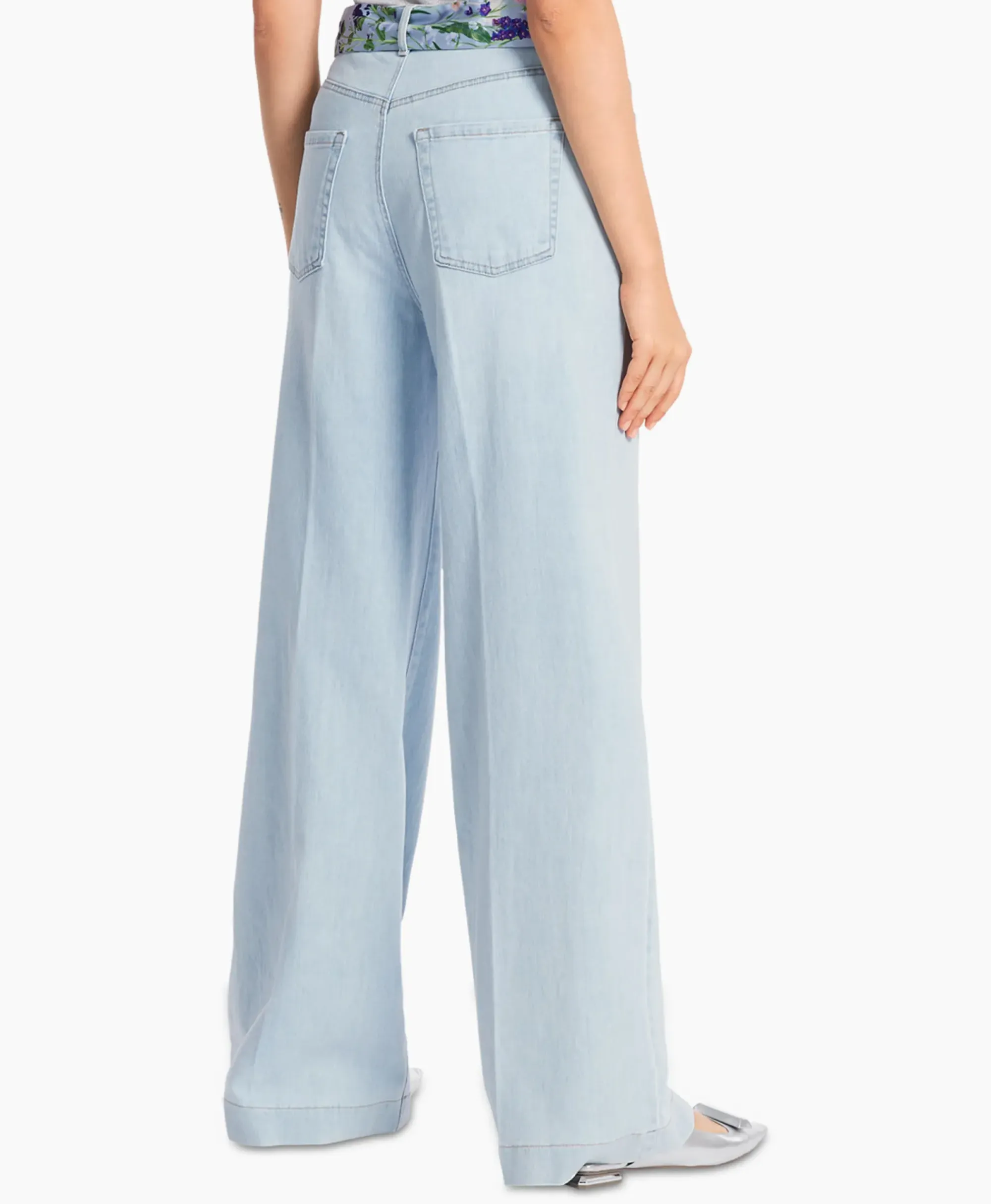 Broeken^Marccain Collectie Jeans Wc 82.09 D04 Licht Blauw