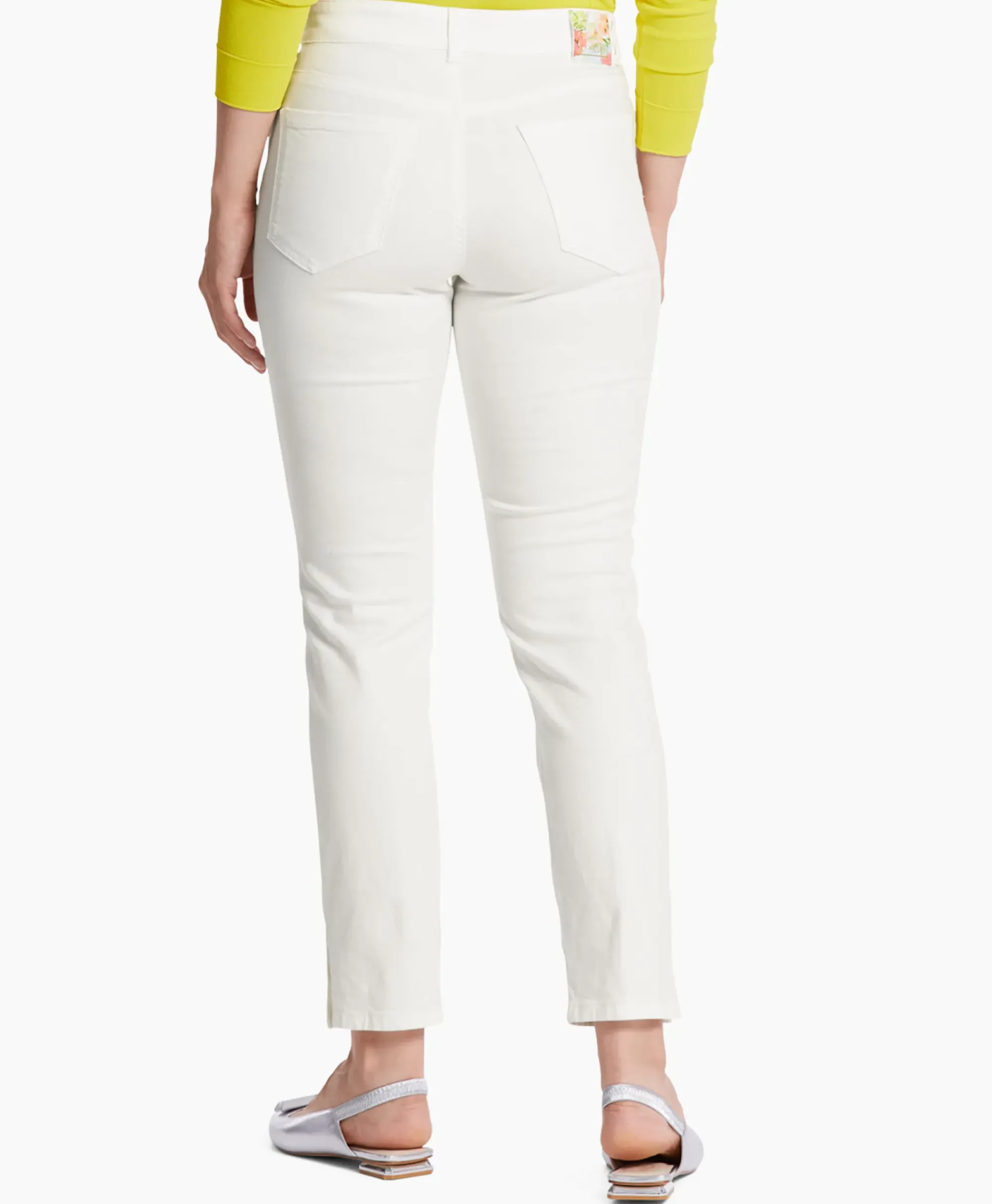 Broeken^Marccain Collectie Jeans Wc 82.13 D69 Off White