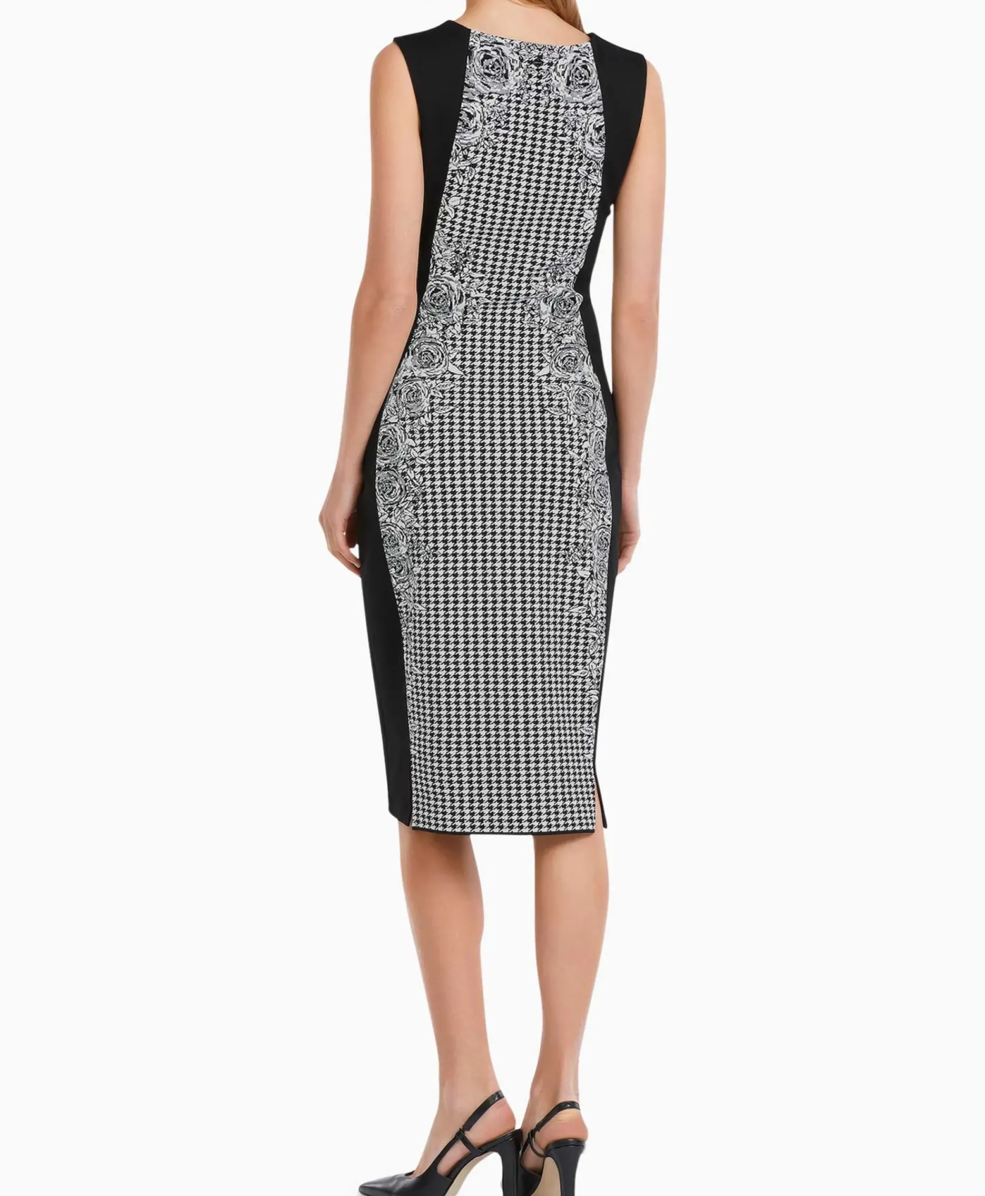 Bruiloftskleding^Marccain Collectie Jurk Vc 21.36 M66 Print + 2 Kleurig