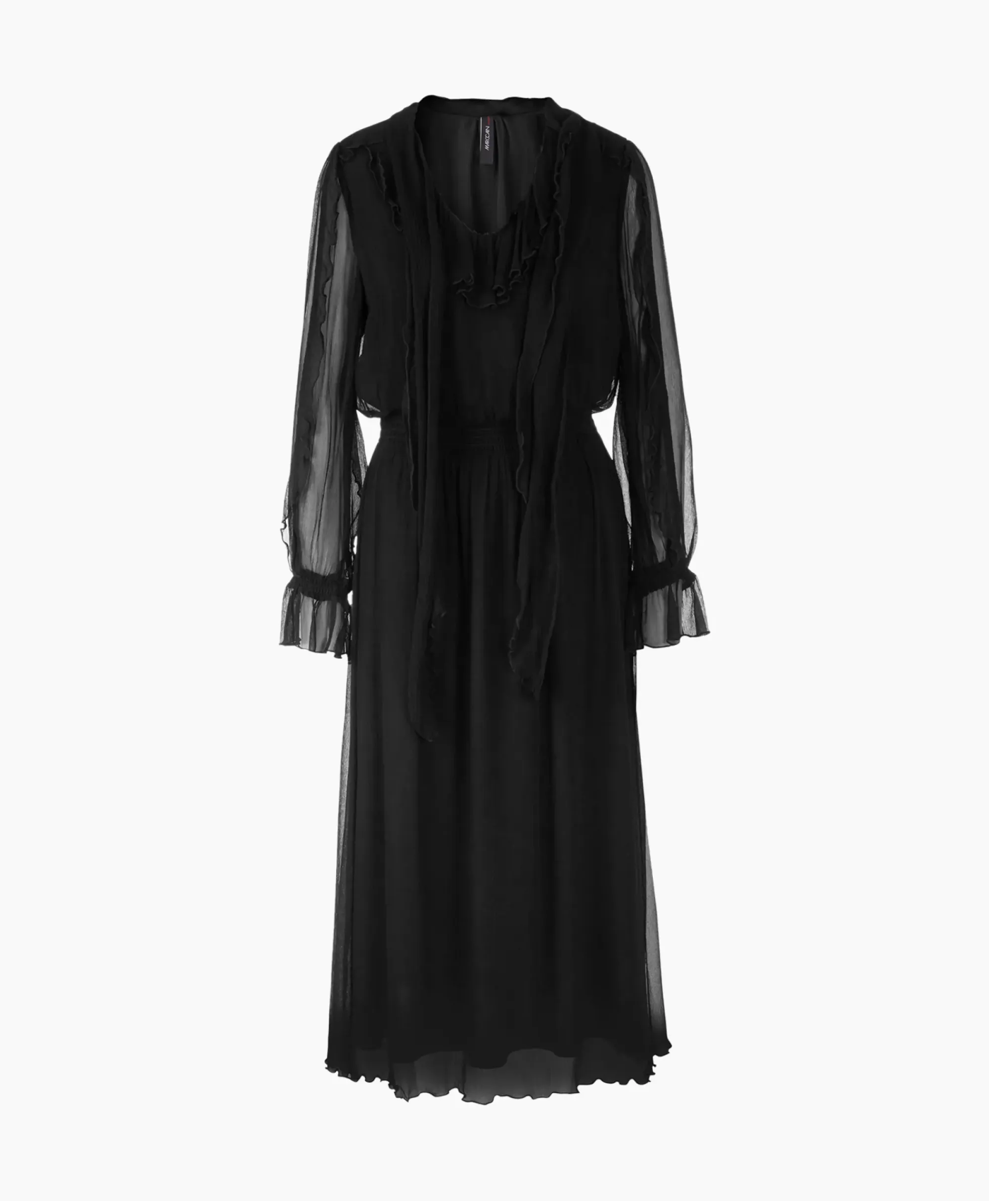 Bruiloftskleding^Marccain Collectie Jurk Vc 21.19 W51 Zwart