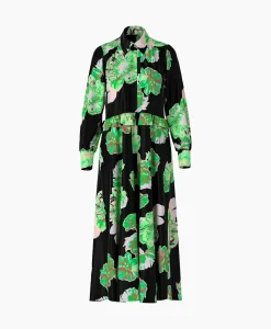 Bruiloftskleding^Marccain Collectie Jurk Vc 21.20 W45 Zwart