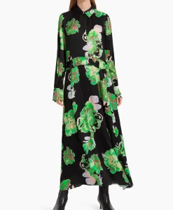 Bruiloftskleding^Marccain Collectie Jurk Vc 21.20 W45 Zwart