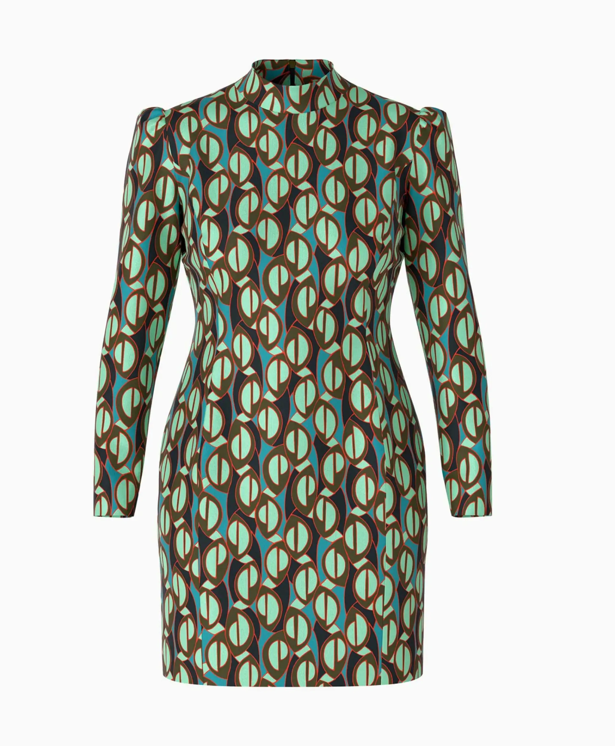 Bruiloftskleding^Marccain Collectie Jurk Wc 21.04 J01 Groen