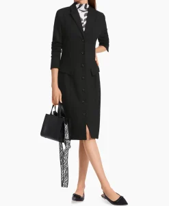 Bruiloftskleding^Marccain Collectie Jurk Wc 21.12 J42 Zwart