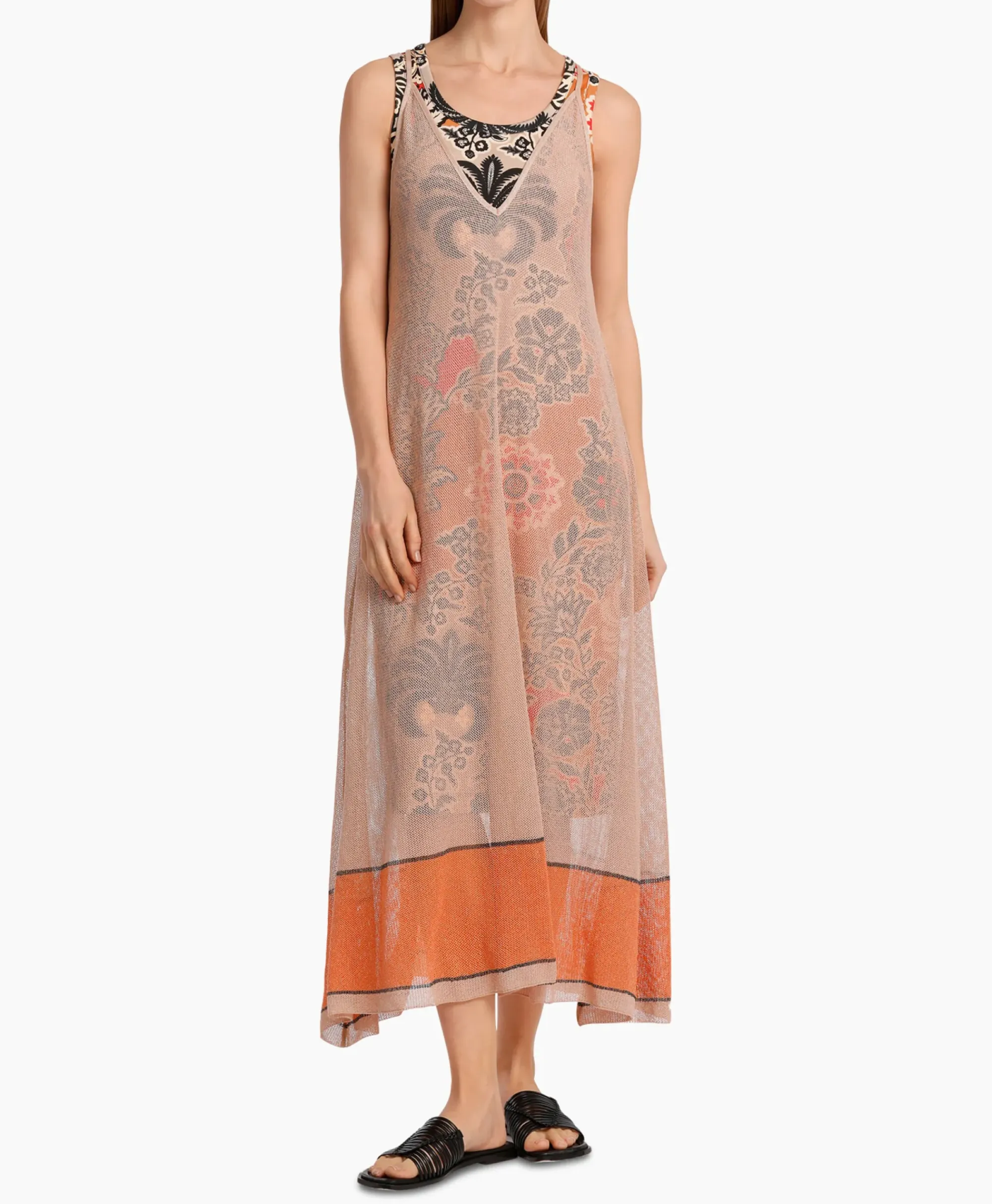 Bruiloftskleding^Marccain Collectie Jurk Wc 21.38 M49 Beige