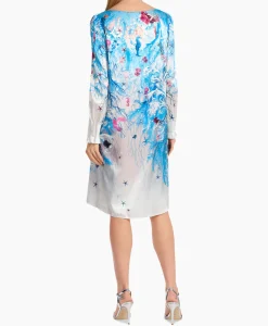Bruiloftskleding^Marccain Collectie Jurk Wc 21.69 W89 Aqua
