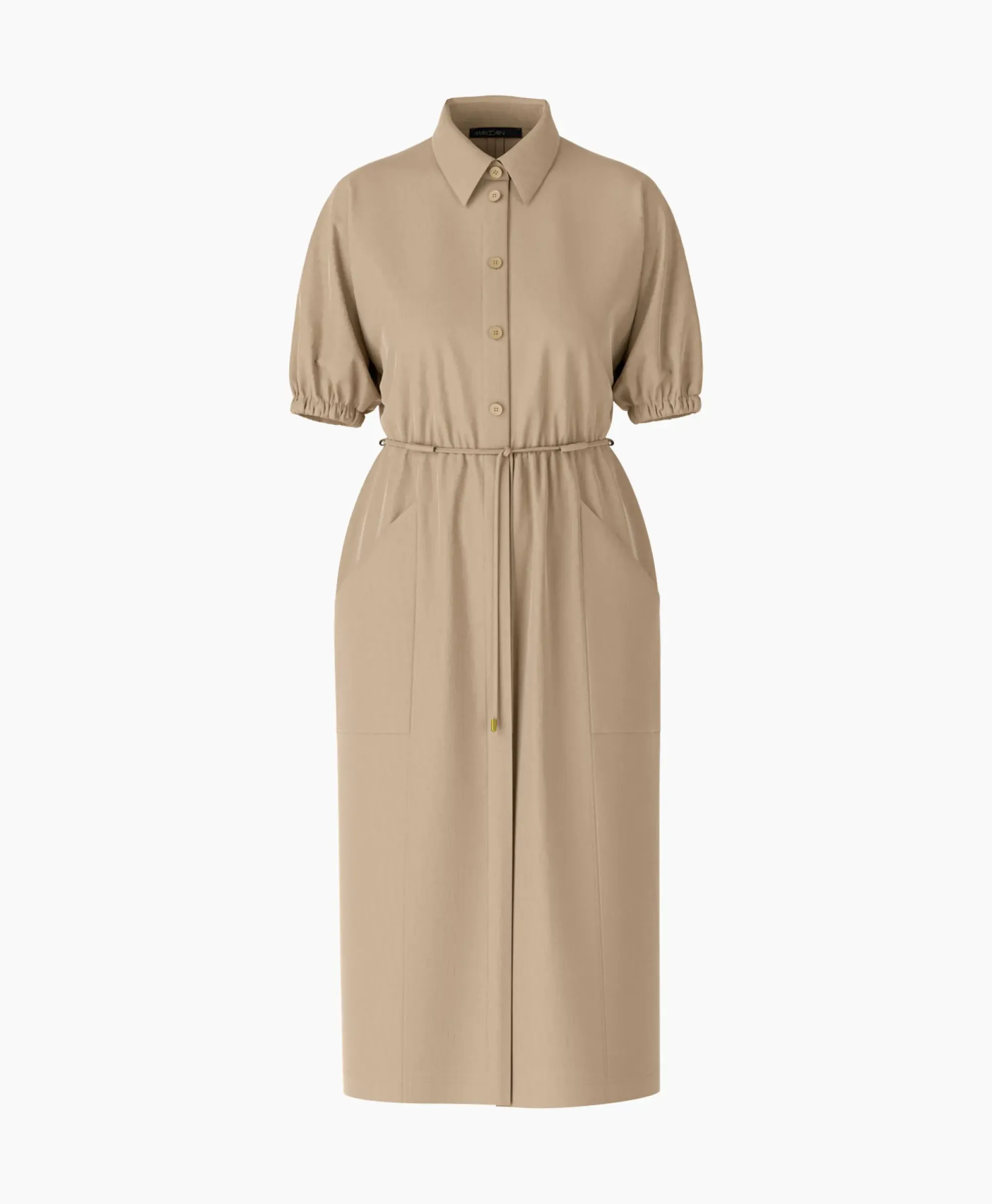 Bruiloftskleding^Marccain Collectie Jurk Wc 21.48 W47 Beige