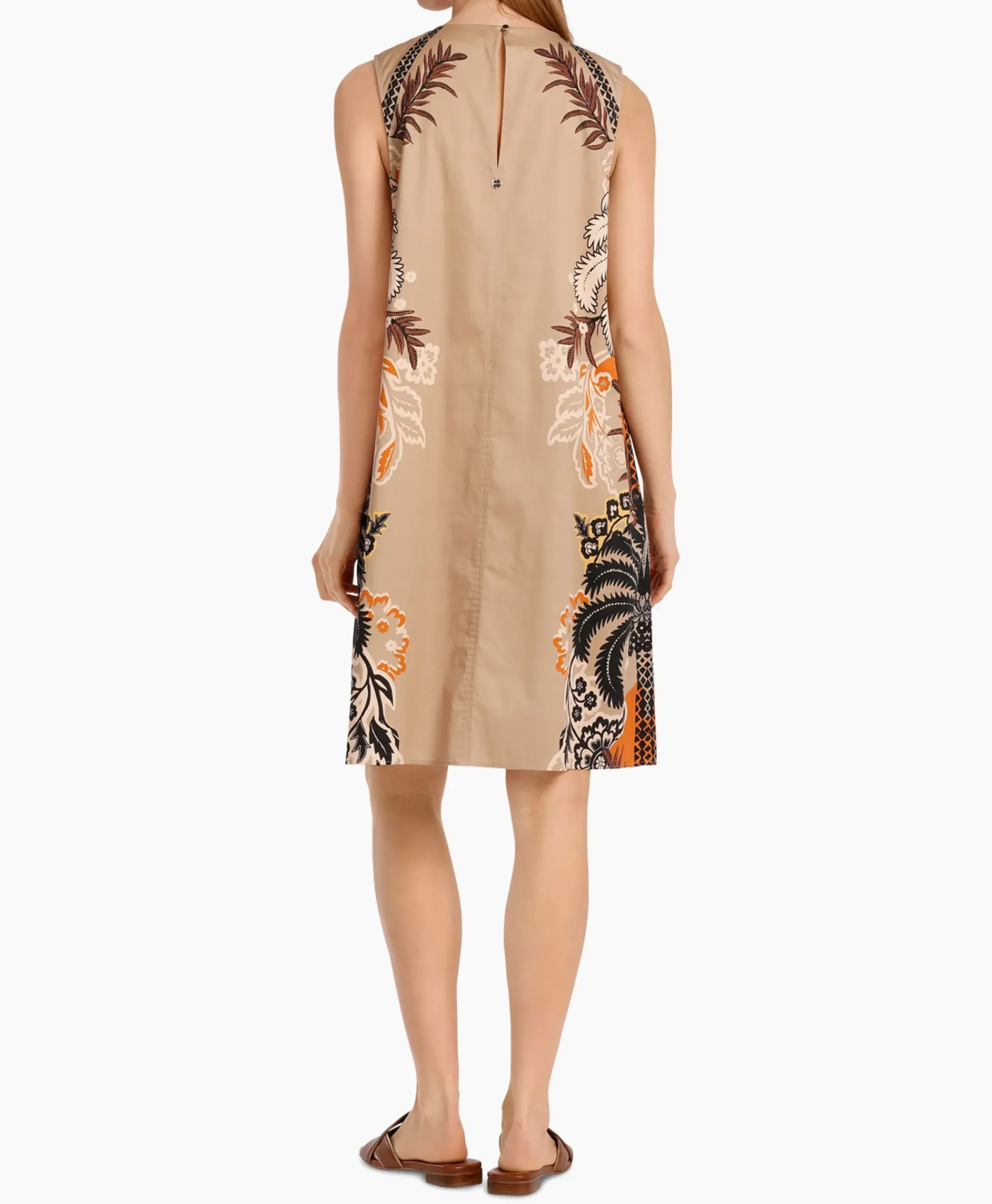 Bruiloftskleding^Marccain Collectie Jurk Wc 21.60 W67 Beige