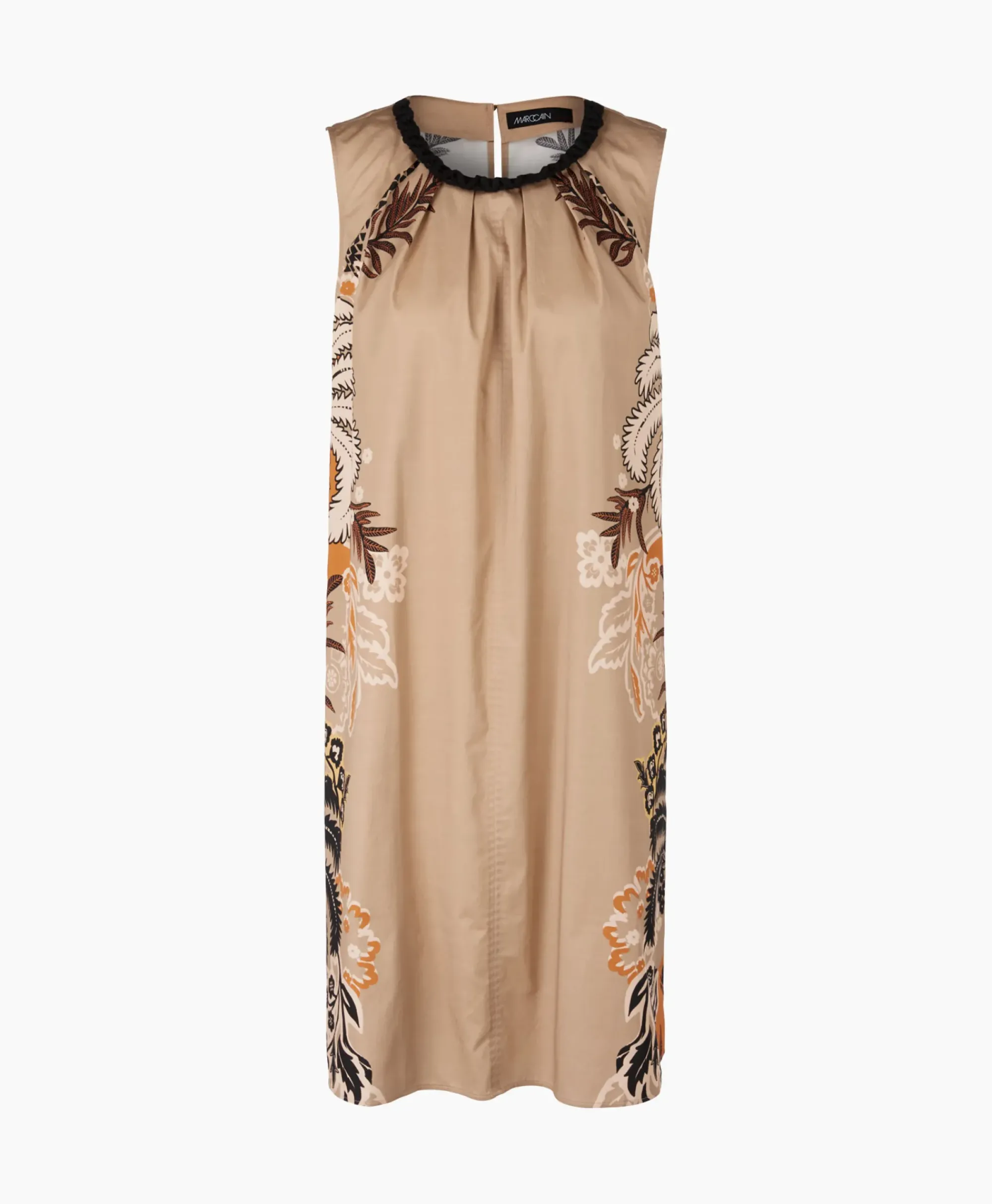 Bruiloftskleding^Marccain Collectie Jurk Wc 21.60 W67 Beige