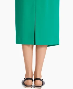 Bruiloftskleding^Marccain Collectie Jurk Wc 21.20 W56 Groen