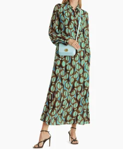 Bruiloftskleding^Marccain Collectie Jurk Wc 21.43 W04 Groen