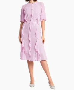 Bruiloftskleding^Marccain Collectie Jurk Wc 21.35 W44 Lavendel
