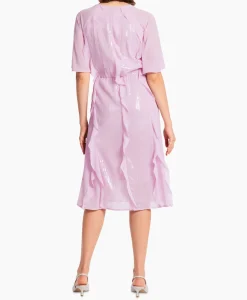 Bruiloftskleding^Marccain Collectie Jurk Wc 21.35 W44 Lavendel