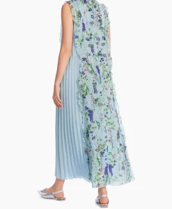Bruiloftskleding^Marccain Collectie Jurk Wc 21.24 W25 Licht Blauw